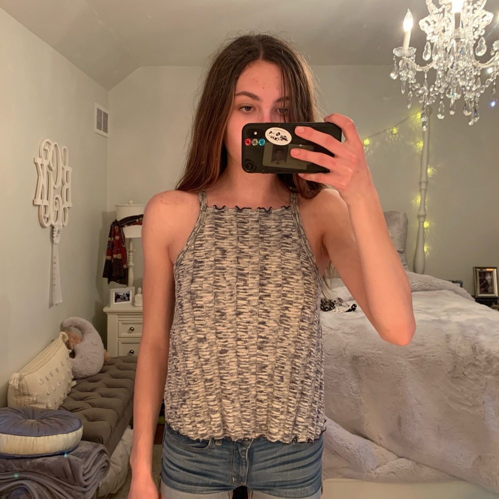 Knit tank top
